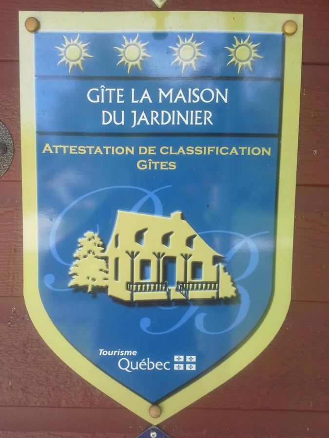 Gite La Maison Du Jardinier Venise-en-Québec 外观 照片